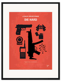Gerahmter Kunstdruck Die Hard