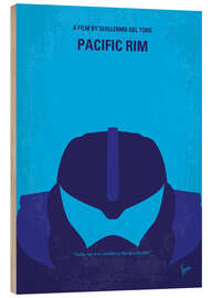 Print på træ Pacific Rim