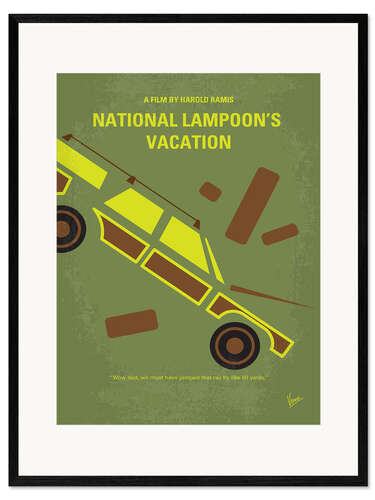 Kehystetty taidepainatus National Lampoon's Vacation