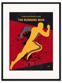 Gerahmter Kunstdruck The Running Man