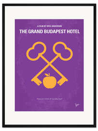 Gerahmter Kunstdruck The Grand Budapest Hotel