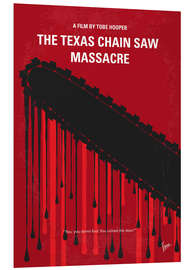 Foam board print The Texas Chain Saw Massacre