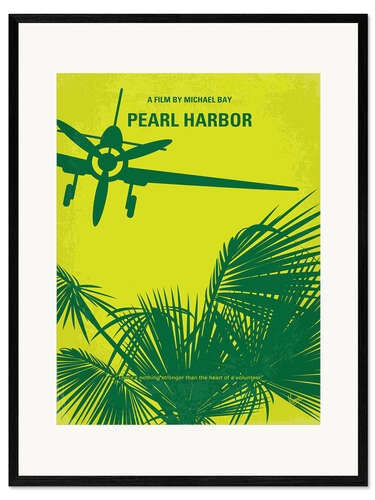 Impresión de arte enmarcada Pearl Harbor
