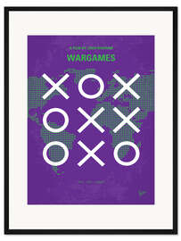 Gerahmter Kunstdruck WarGames