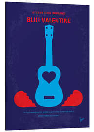 Tableau en aluminium Blue Valentine (anglais)