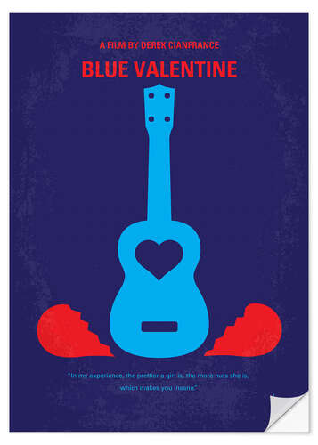 Vinilo para la pared Blue Valentine