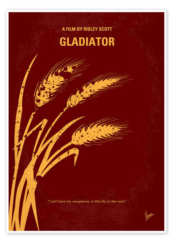 Poster Gladiator (anglais)