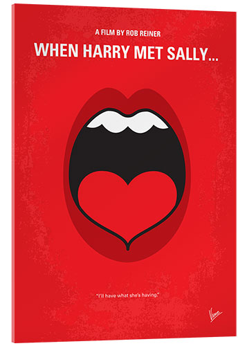 Akrylglastavla When Harry Met Sally...