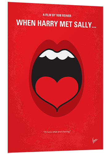 PVC print When Harry Met Sally...