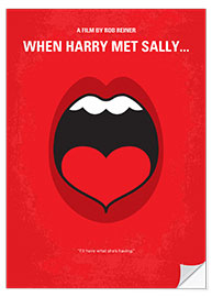 Adesivo murale When Harry Met Sally... (Harry, ti presento Sally...)