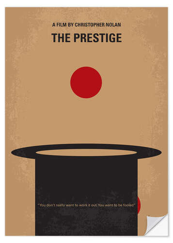 Selvklebende plakat The Prestige