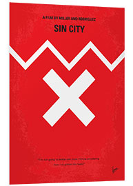 Foam board print Sin City