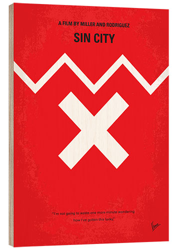 Stampa su legno Sin City