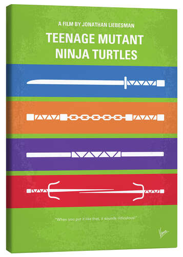 Canvas-taulu Teenage Mutant Ninja Turtles