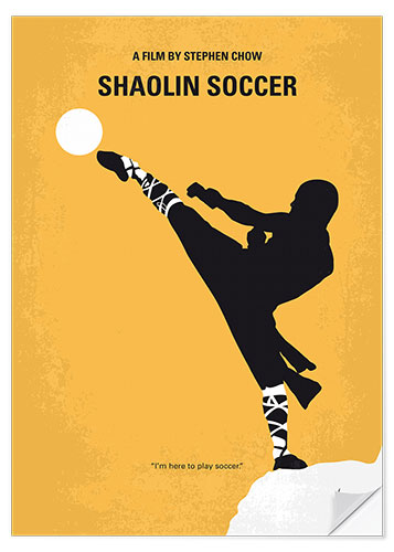 Wall sticker Shaolin Soccer