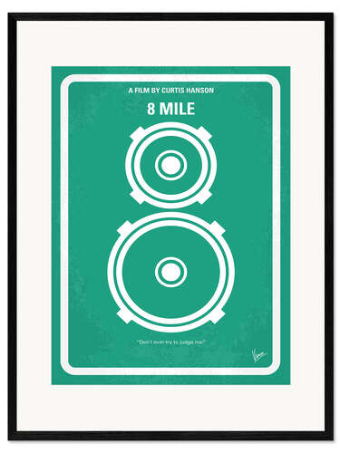 Gerahmter Kunstdruck 8 Mile