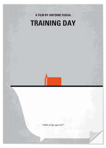 Selvklæbende plakat Training Day