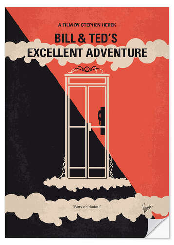 Wall sticker Bill & Ted's Excellent Adventure