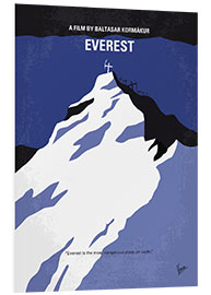 Hartschaumbild Everest