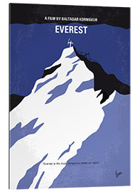 Tableau en plexi-alu Everest (anglais)