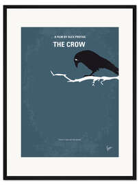 Gerahmter Kunstdruck The Crow