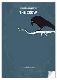 Selvklebende plakat The Crow