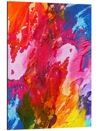 Magnettafel Bunte Abstraktion