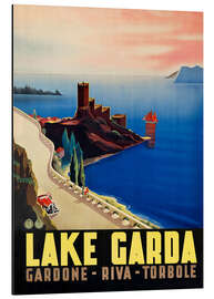 Magnettafel Gardasee