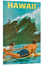 Foam board print Hawaii