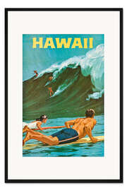 Gerahmter Kunstdruck Hawaii