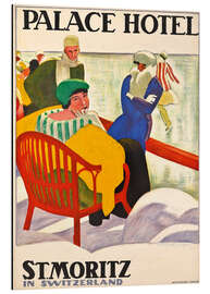Magnettafel Palace Hotel St. Moritz