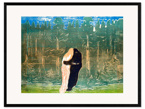 Ingelijste kunstdruk Towards the Forest II