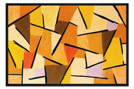 Gerahmter Kunstdruck Harmonisierter Kampf