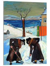 Gallery Print Schnee über Nacht