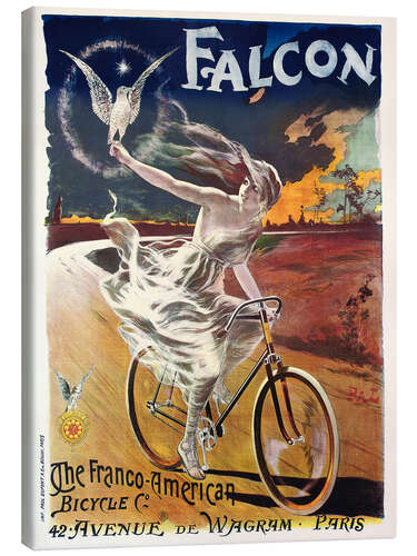 Tableau sur toile Bicyclettes Falcon