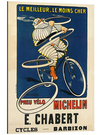 Tableau en aluminium Pneus vélo Michelin