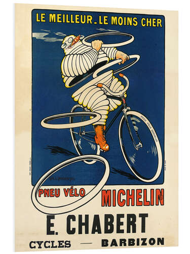 Foam board print Bicycle tires Michelin