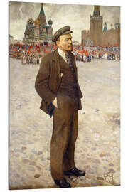 Magnettafel Lenin auf dem Roten Platz. 1924