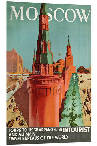 Acrylglas print Moscow