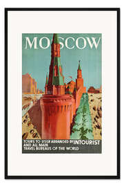 Gerahmter Kunstdruck Moskau