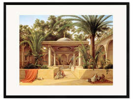 Framed art print The Kabanija Fountain in Cairo