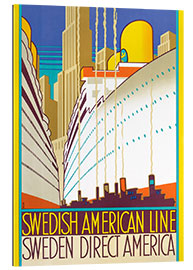 Gallery Print Schweden-Amerika Kreuzschiff