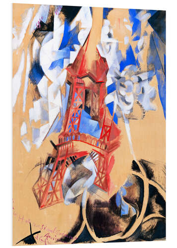 PVC print De Eiffeltoren I
