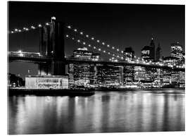 Quadro em acrílico NYC Night Skyline