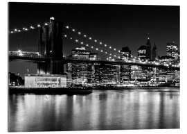 Gallery Print NYC Beleuchtete Skyline