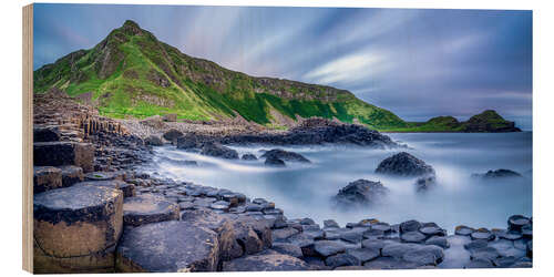 Holzbild Giant's Causeway