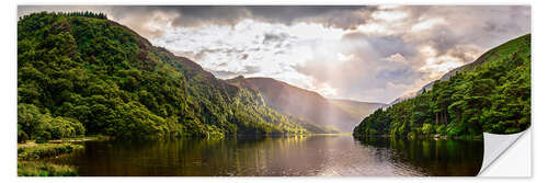 Naklejka na ścianę Glendalough