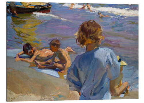 Gallery print Children on the Beach, 1916