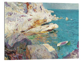 Galleriataulu Rocks at Jávea and the White Boat