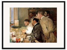 Gerahmter Kunstdruck Forschung